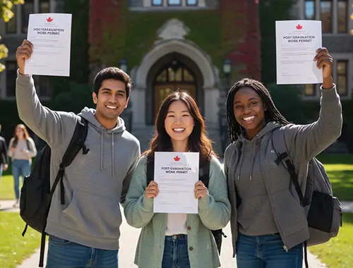Post-Graduation Work Permit application support for international graduates in Canada