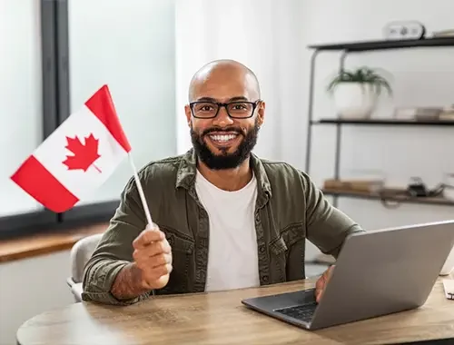 Canadian immigration consultant assisting with open work permit application documents and eligibility review